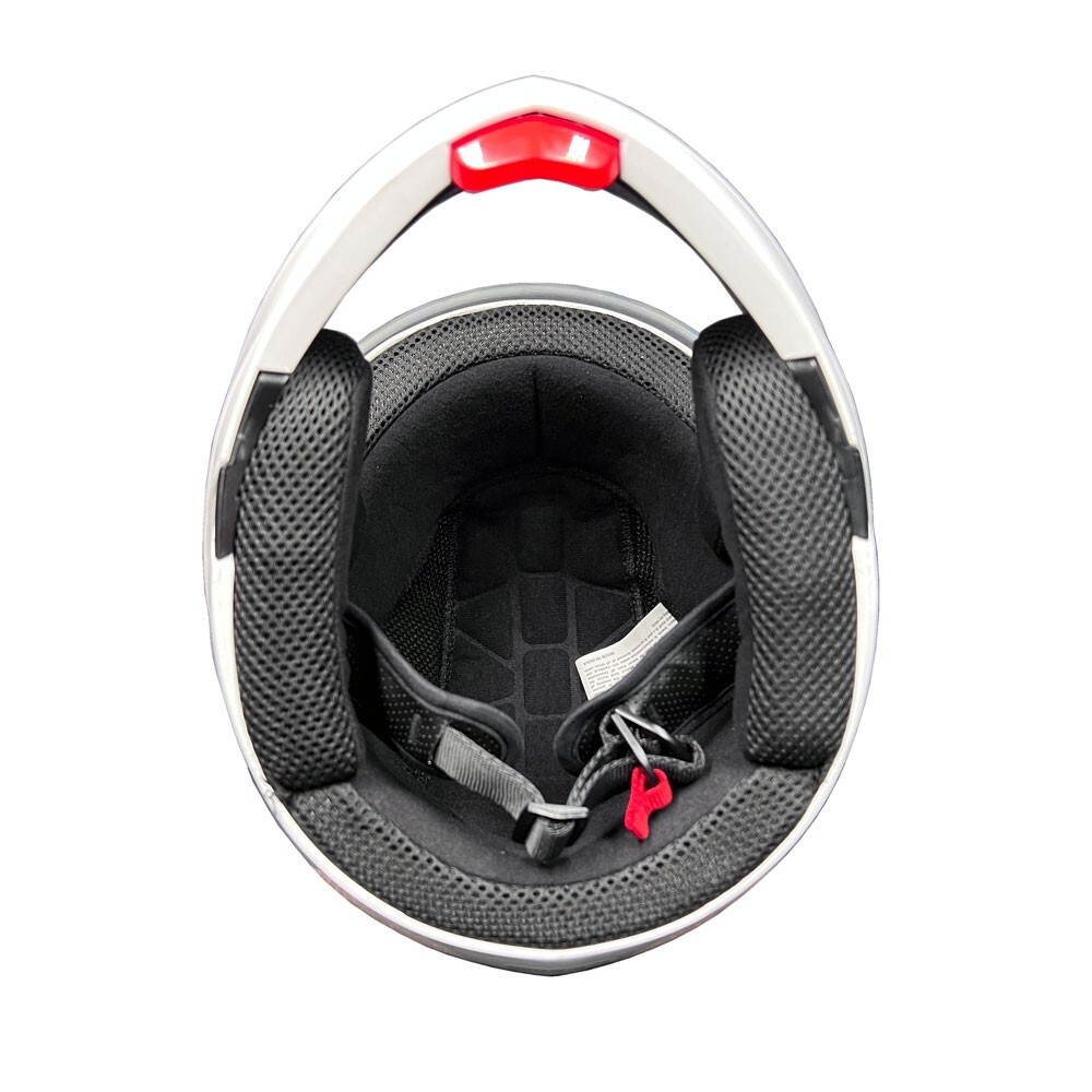 MMG Modular Full Face Motorcycle Helmet Flip-Up Visor DOT Gloss White Large