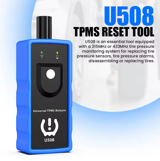 TPMS Reset Relearn Tool U508 for Toyota RAV4 Ford F-150 Chevy Silverado