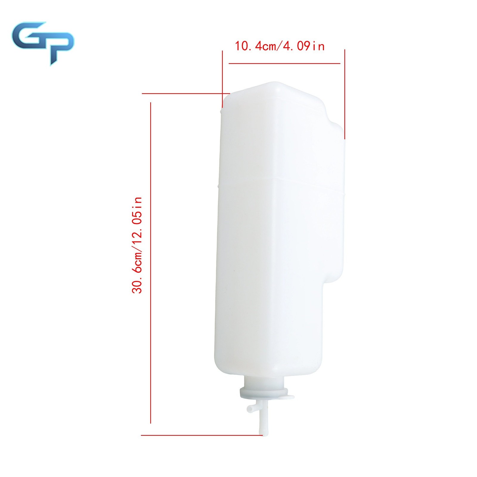 Overflow Tank Bottle Radiator Reserve For Kubota TC420-88600 L3200DT L3200F