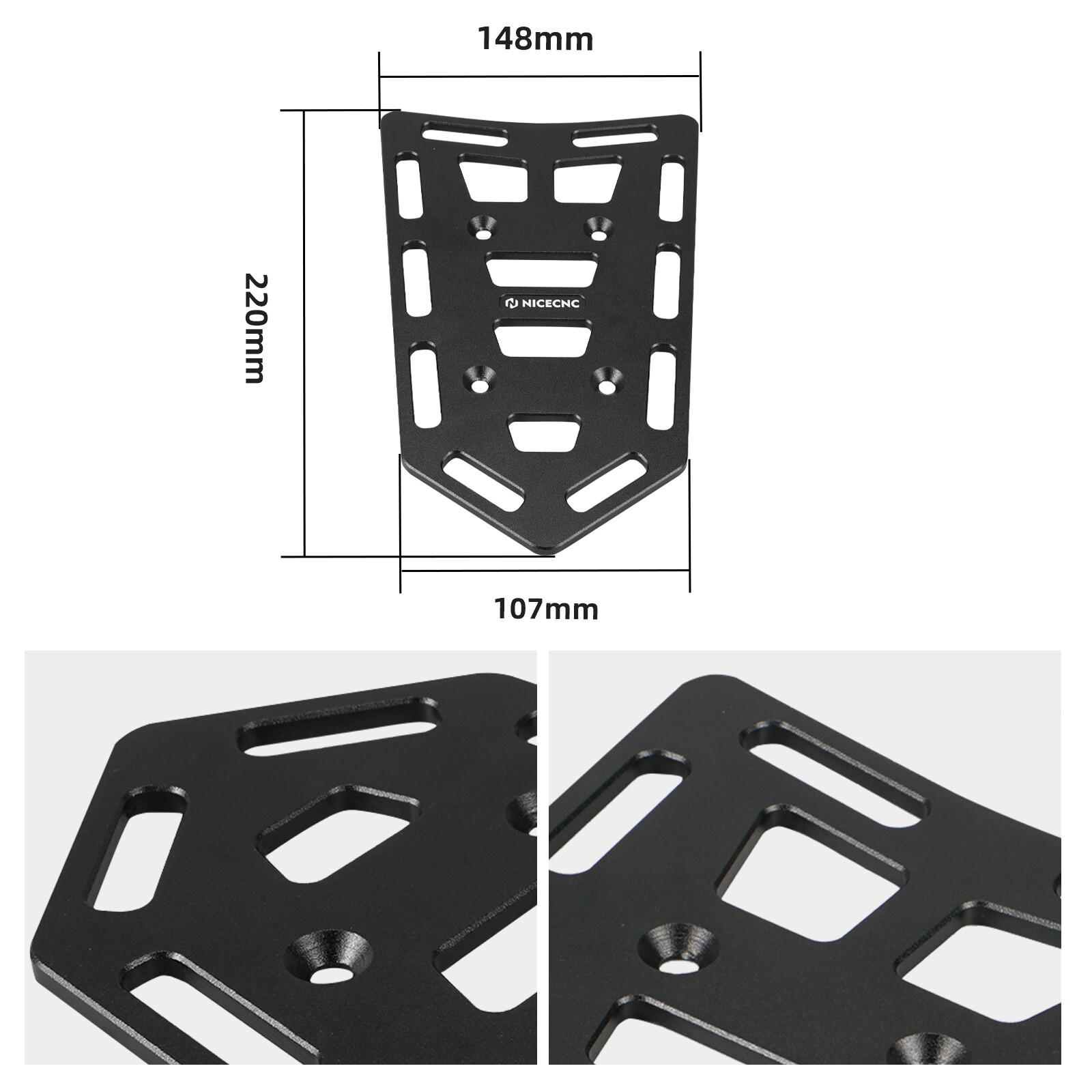 NICECNC Tail Rack For KTM 125-530 SX F EXC EXC-F XC F XC-W TPI XCF-W 2004-2025