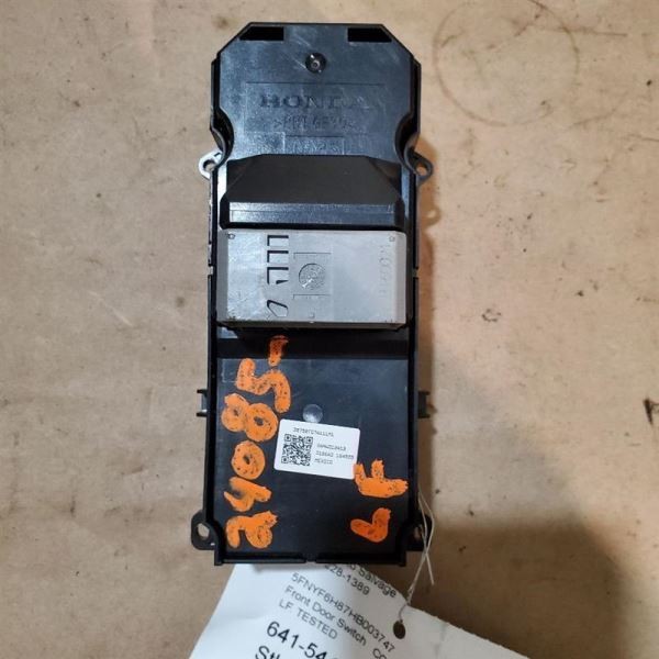 Driver Front Door Switch Driver’s Lock And Window Fits 17-25 RIDGELINE 256056