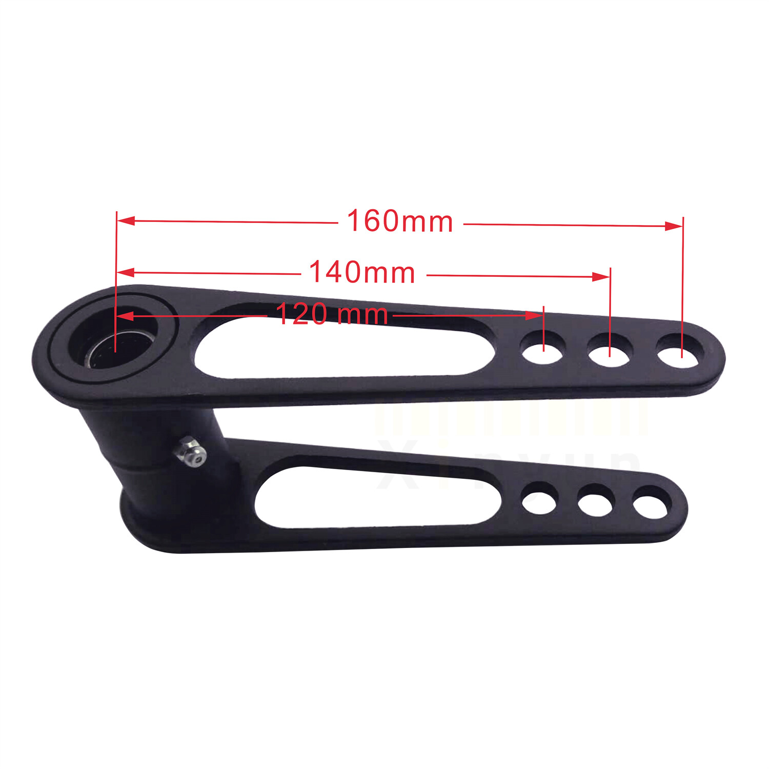 For Yamaha YFZ450 — Black Aluminium Rear 1 inch / 3.5 Inches Lowering Kit