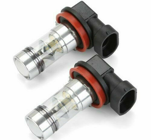 For Acura TSX ILX TL MDX RDX RL 6000k White H11/H8 LED Fog Driving Light Bulbs