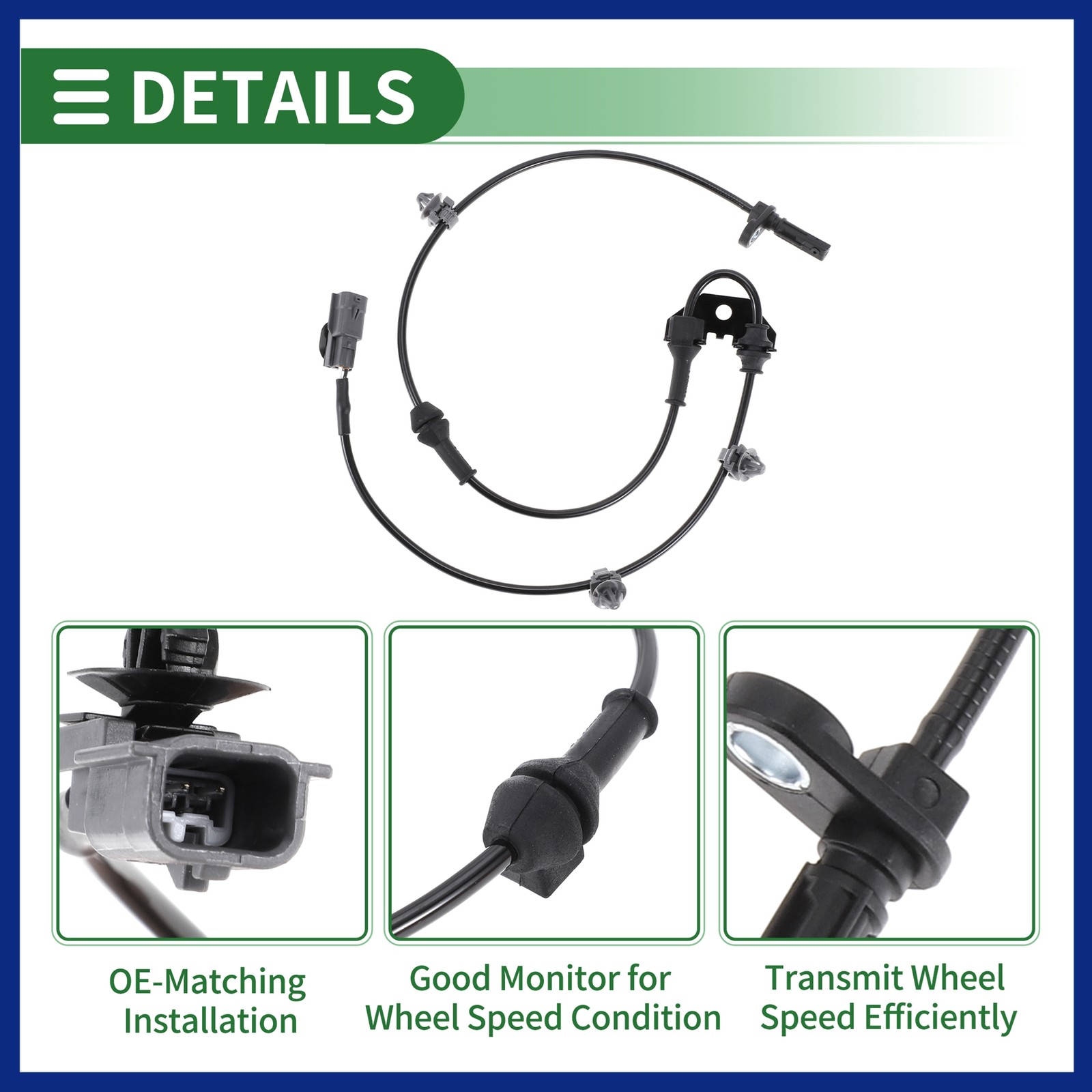 ABS Wheel Speed Sensor 5621068L01 for Suzuki Swift