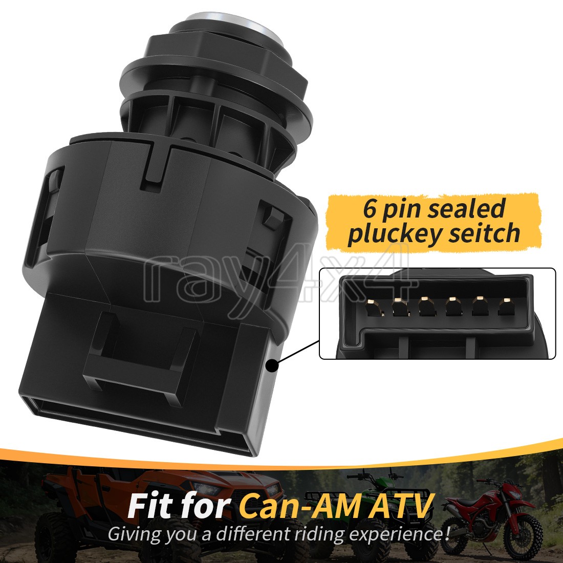Ignition Key Switch For Can-Am Commander 800 10001000R Maverick 1000 1000R Max