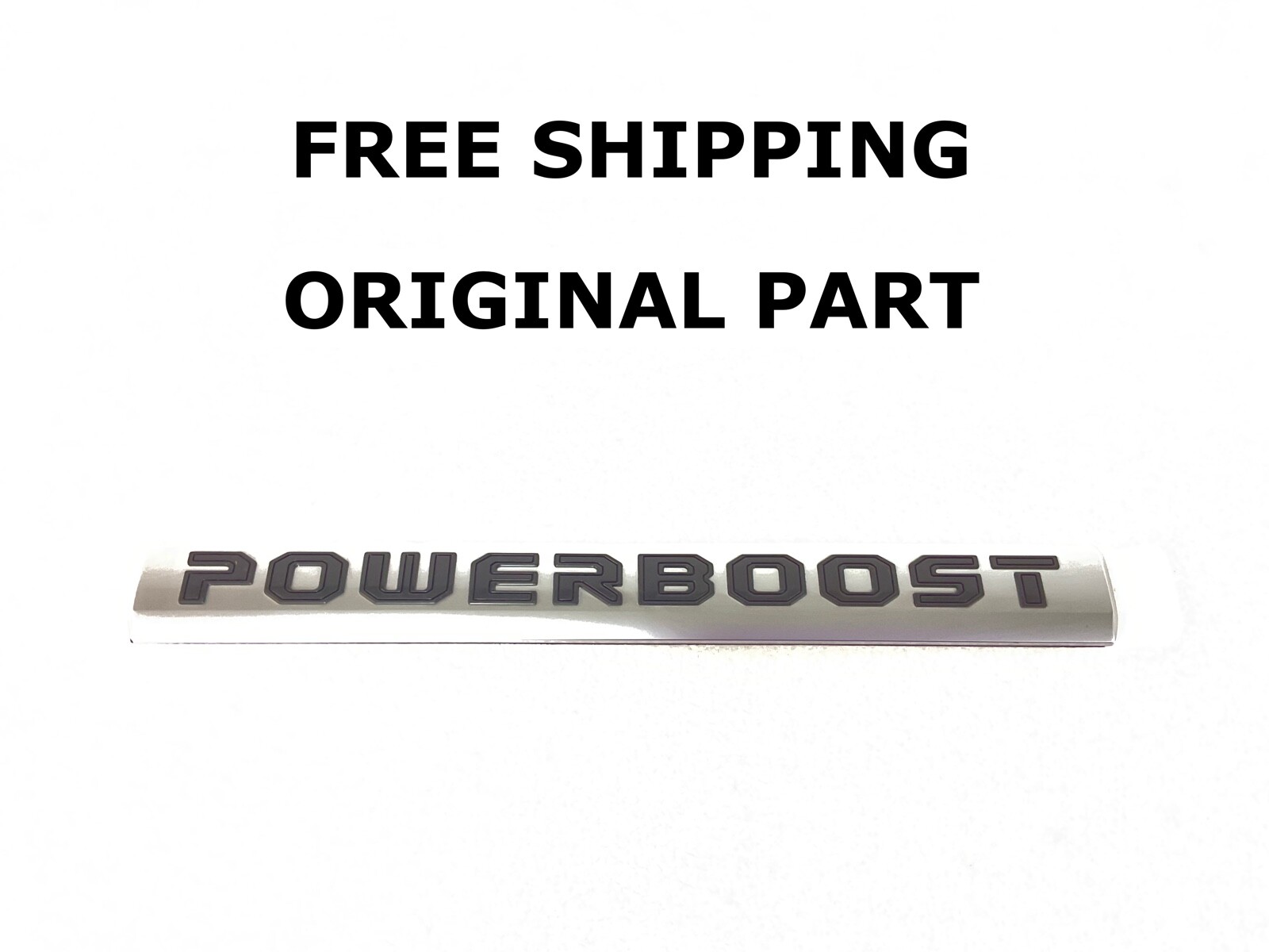 2019-2022 Ford F-150 POWERBOOST left side door 3D Latter Emblem ML3Z9942528A