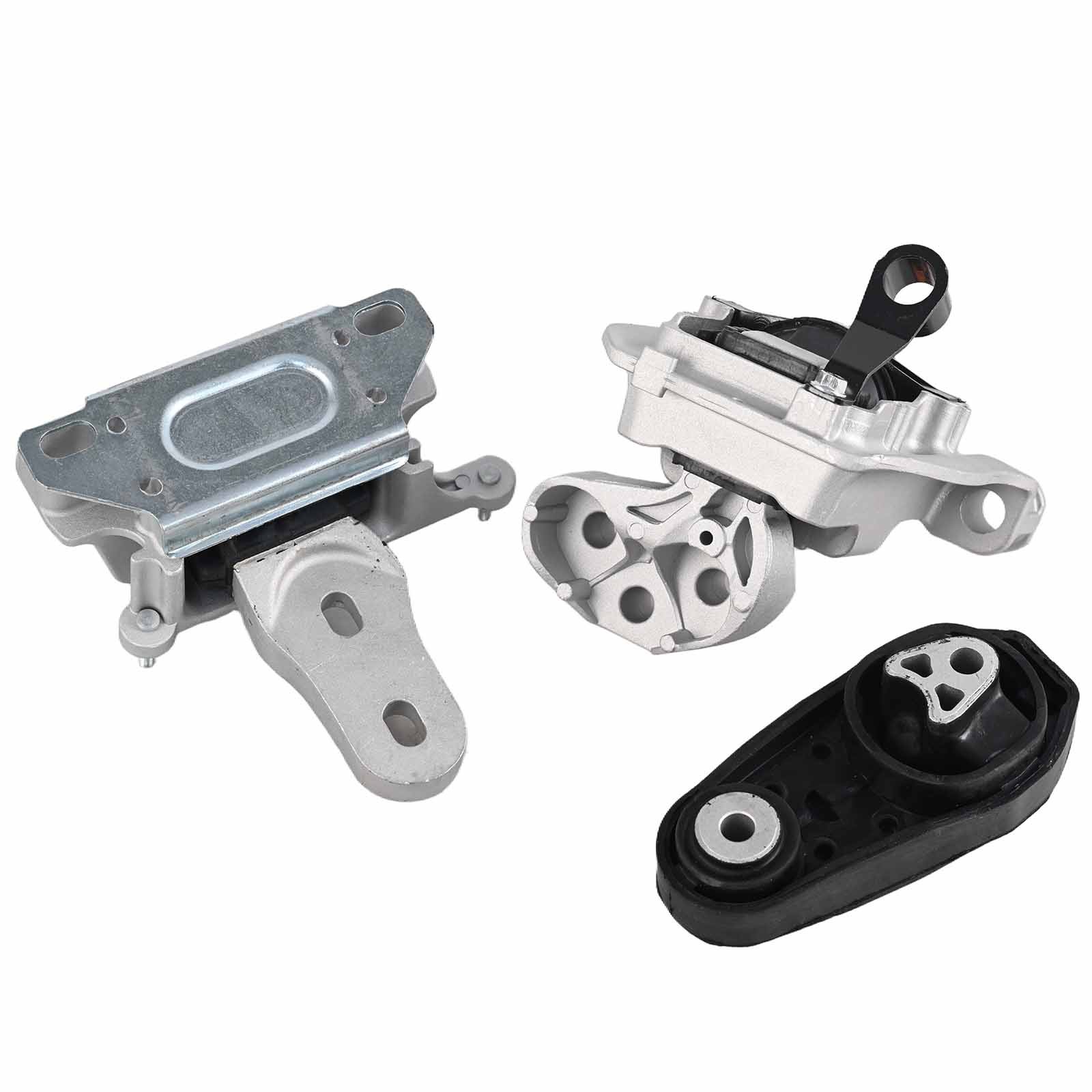 3PCS Rear Right Engine Mounts & Left Trans Mount For Ford EcoSport 21-18 1.0L