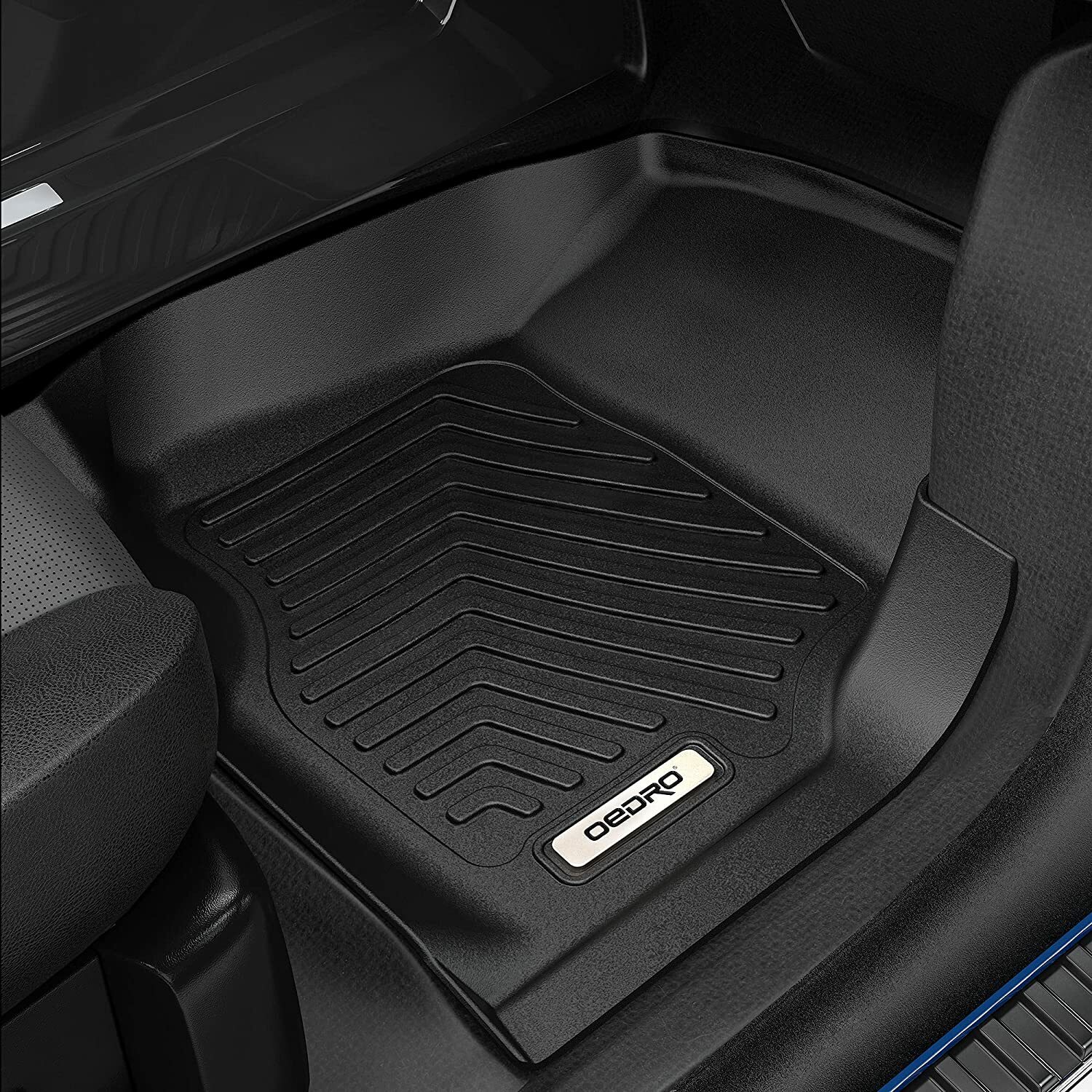 OEDRO Floor Mats Liners For 2017-2021 Honda Civic Coupe/Sedan/Type R Hatchback