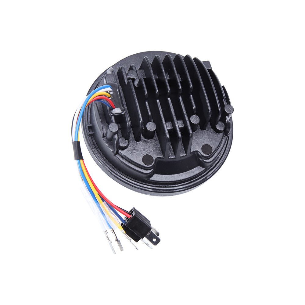 5.75″ 5-3/4″ LED Headlight Hi/Lo Turn Signal For Ice Bear Mad Dog 150cc Scooters