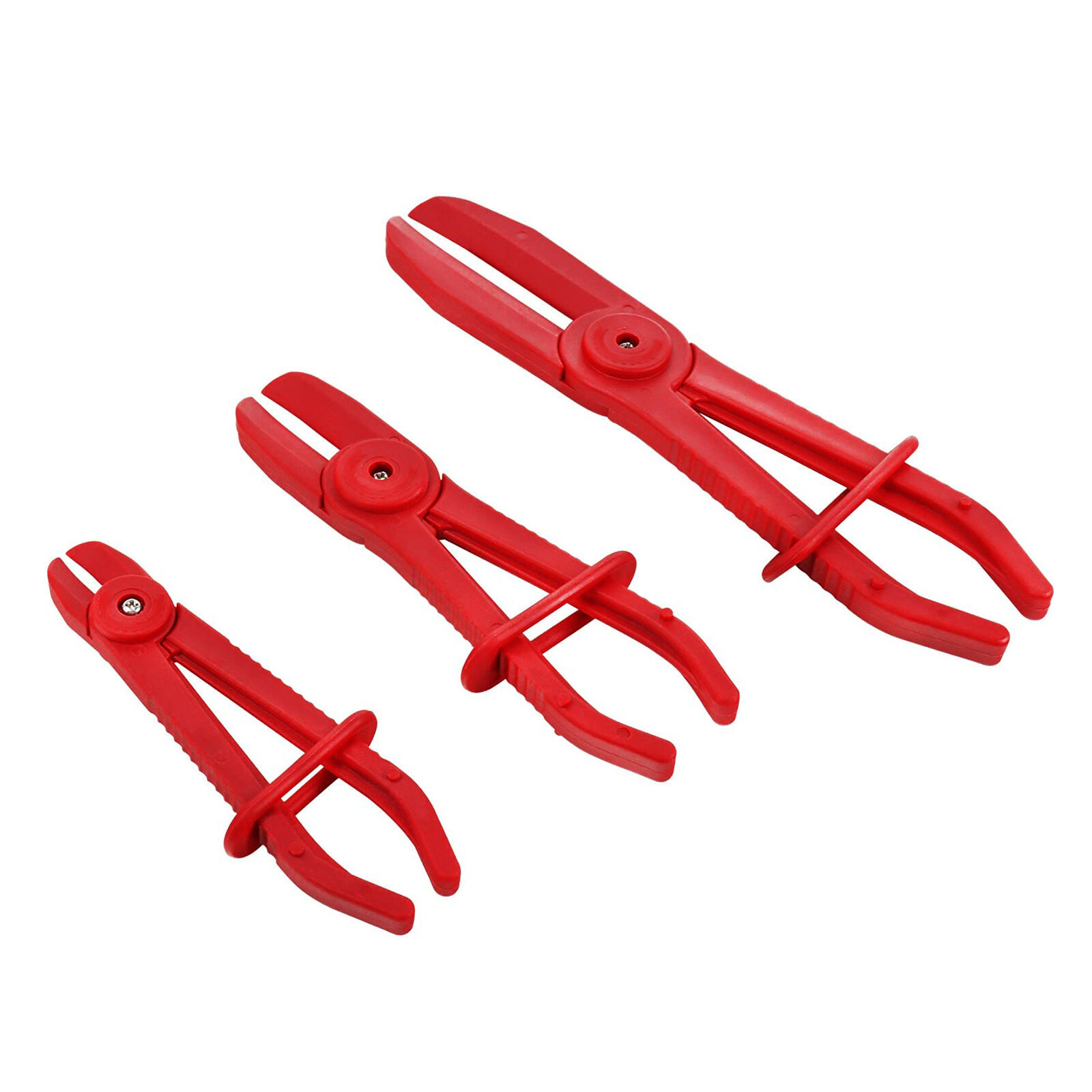 3Pcs Fuel Water Brake Line Pipe Pinch Off Pliers Flexible Hose Clamp Pliers Set