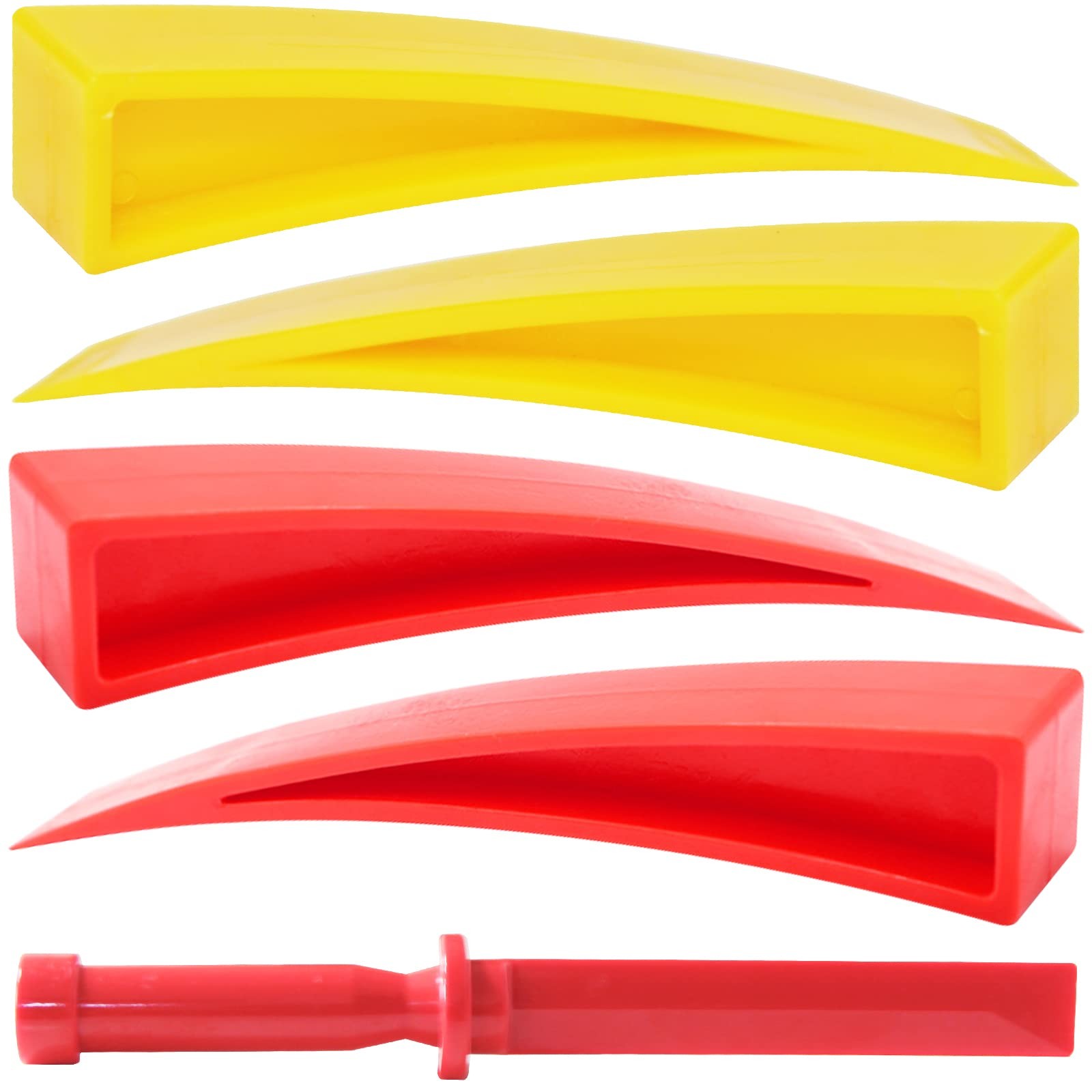 ADTDA 5 Pieces Curved Car Door Window Wedge and Plastic Chisel…
