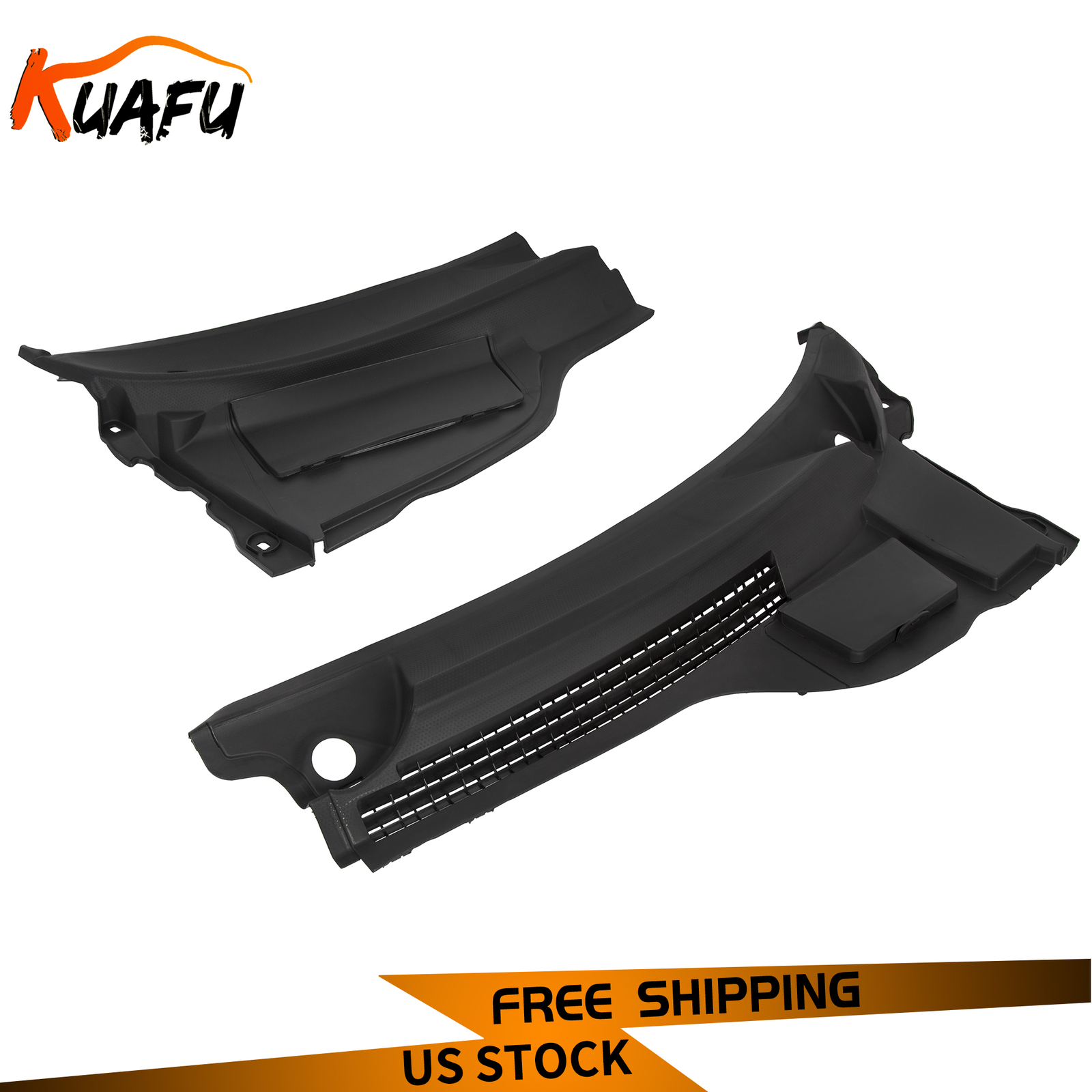 Windshield Wiper Cowl Cover Panel For 07-15 Mini Cooper #51132751209,51132751210