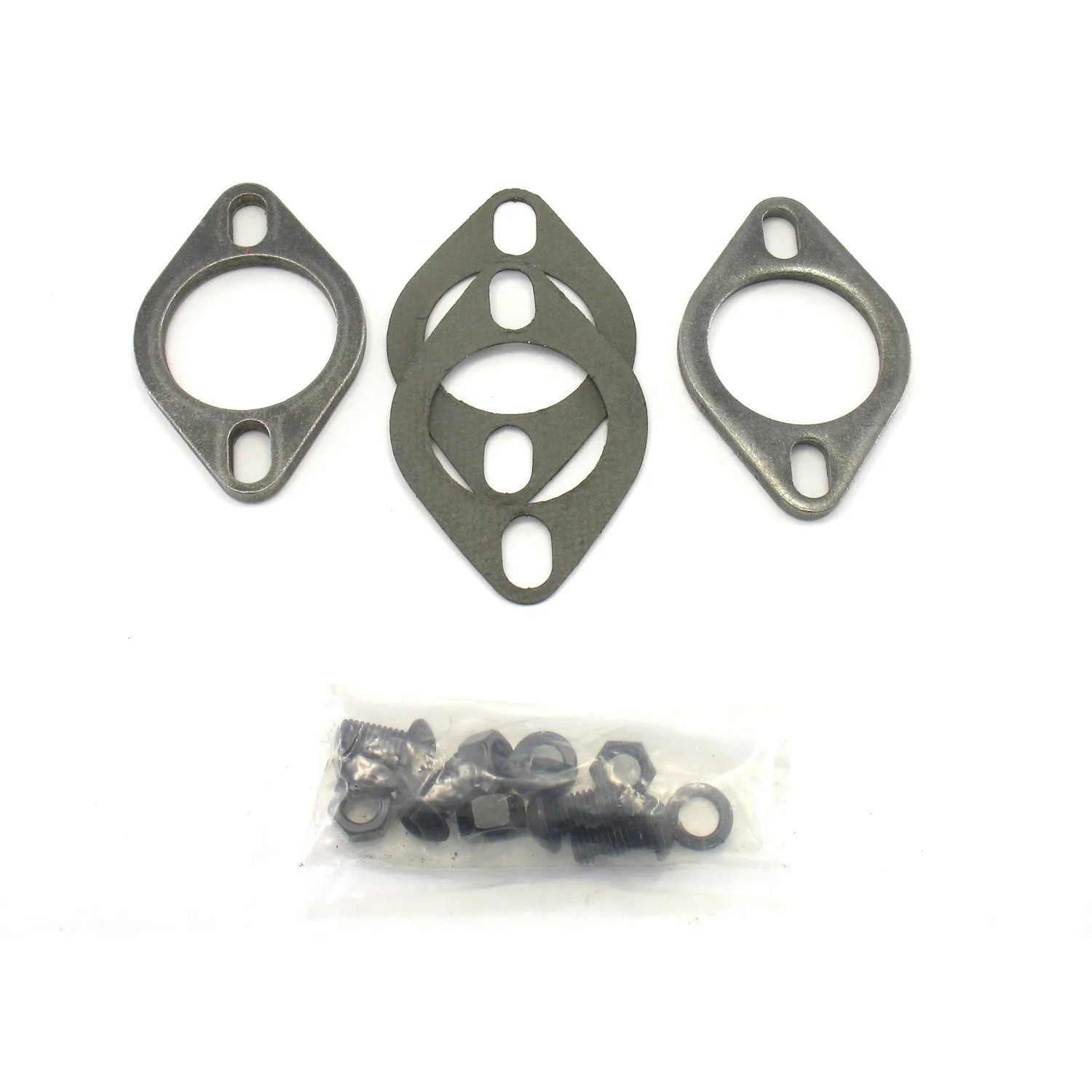 Patriot Exhaust H7265, Pair Collector Flange 2-Bolt 2.5 in ID 0.234 in Thick