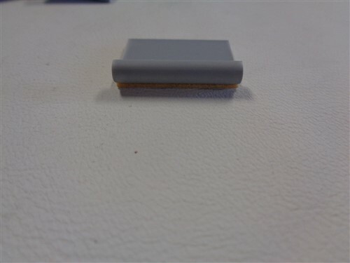 CABLE J CLIP PLASTIC GRAY SELF ADHESIVE SET OF (100) MARINE BOAT