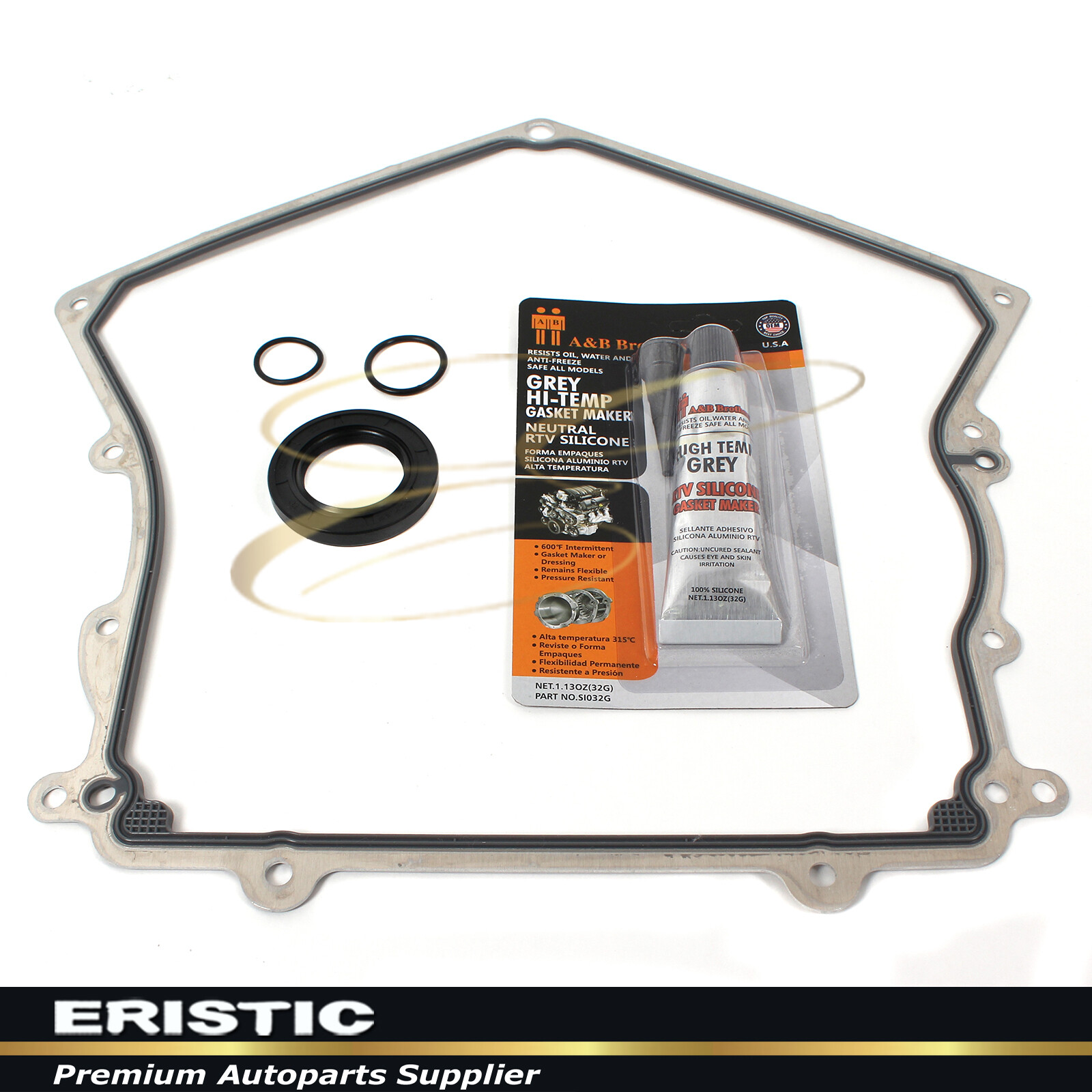 Fits 98-10 Chrysler Dodge 2.7L V6 DOHC VIN# R T U Timing Cover Gasket Set