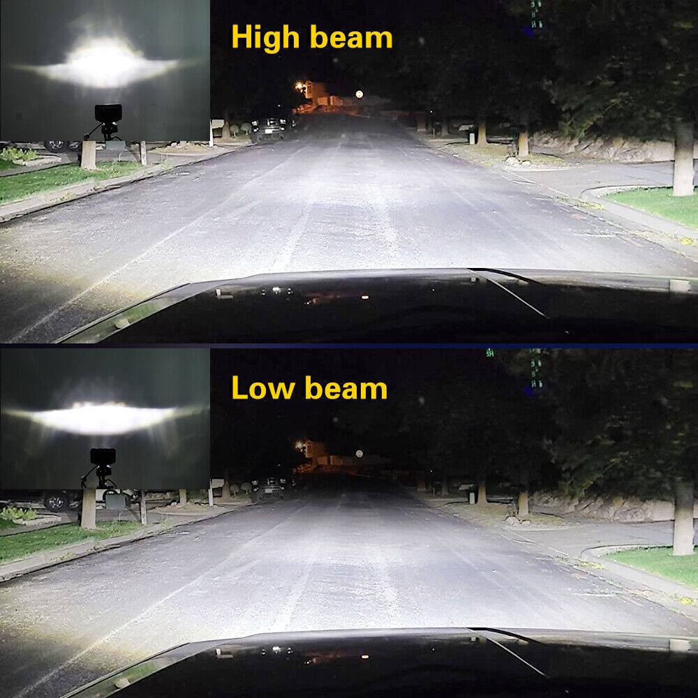 2PC 4×6″ LED Headlights Hi-Lo DRL Sealed Beam for 1994-1997 Chevy S10 Blazer DOT