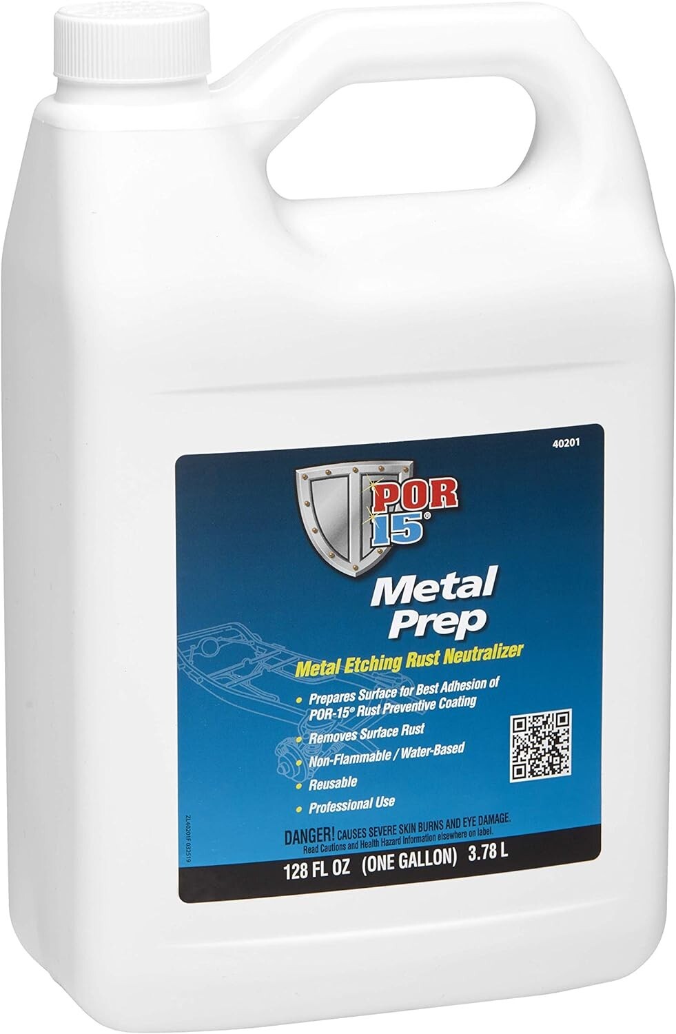 New POR-15 40201 (METAL PREP & READY RUST PREVENTATIVE COATING GALLON)