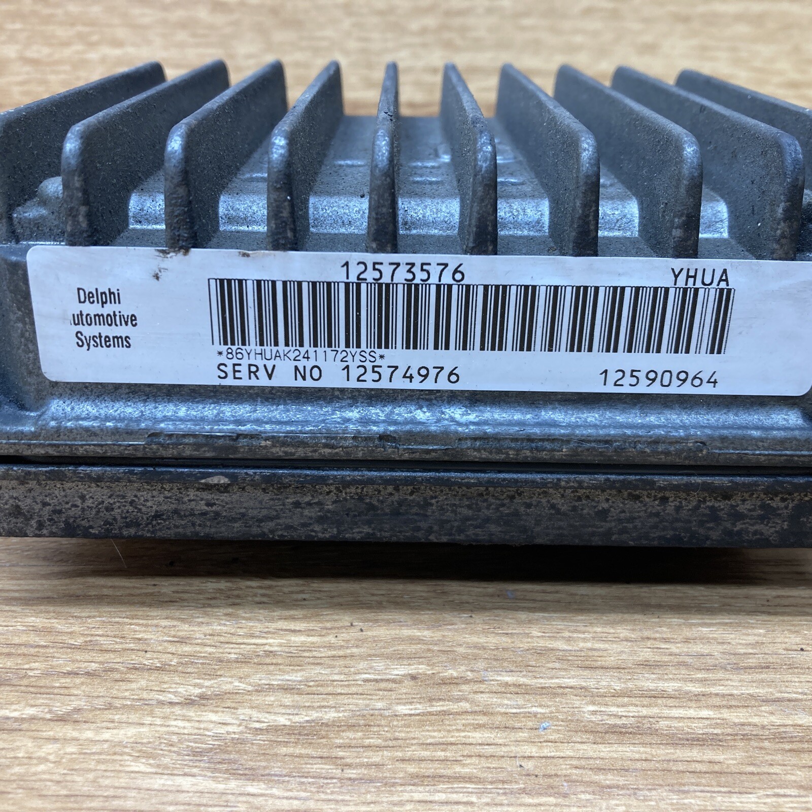 2003-2005 CHEVROLET TRAILBLAZER 12574976 YHUA ECU ECM Computer Control Module