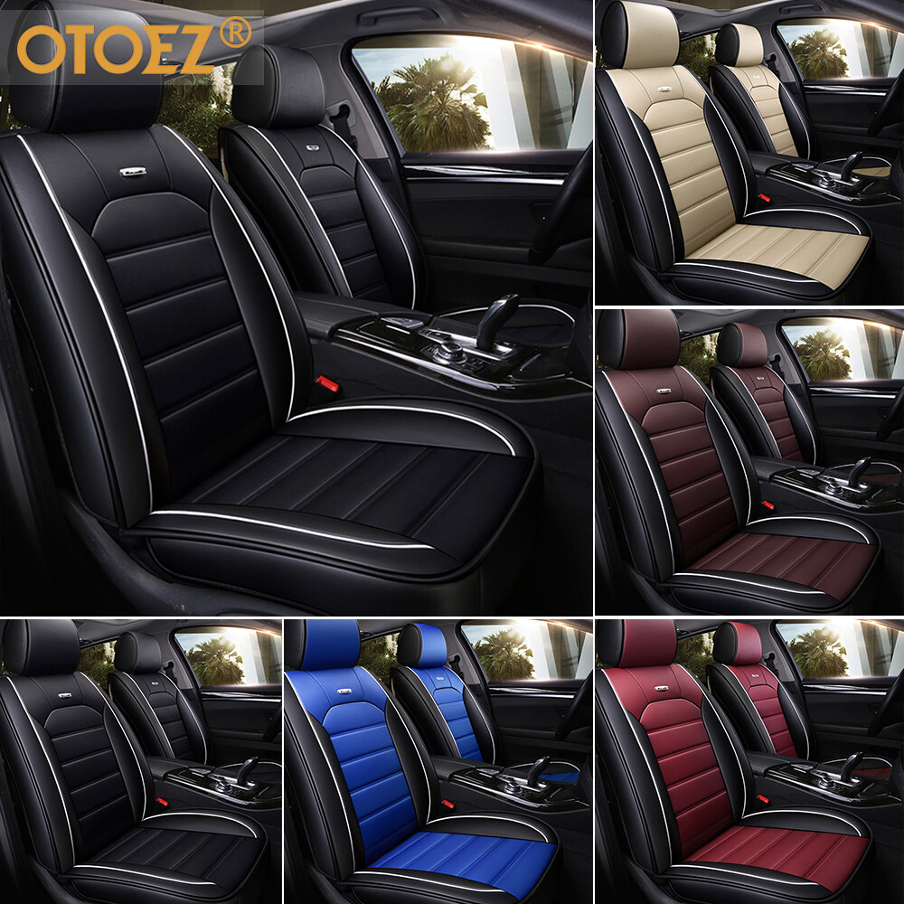 Leather Car 5 Seat Cover Full Set Waterproof Cushion Cover For Chevrolet Malibu