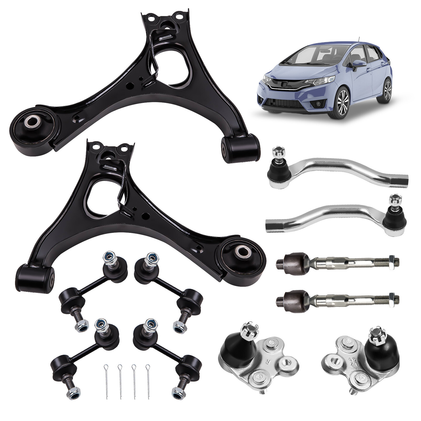 12 Pcs Suspension Front Lower Control Arm for Honda Civic 2006 – 2011 K750125