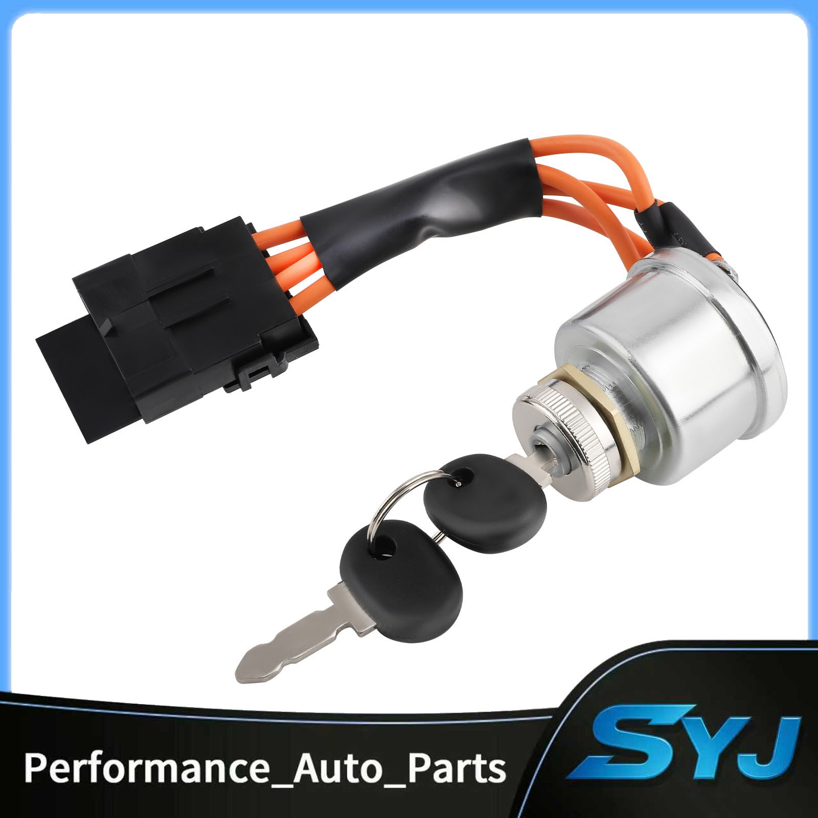 Copper plastic stainless steel Ignition Key Switch For New Holland 1630 1725