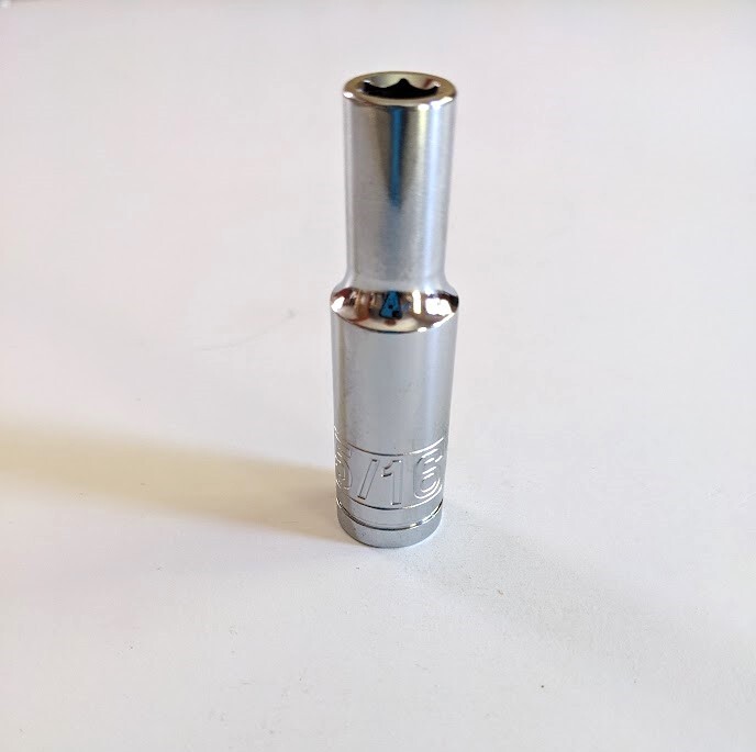 Pittsburgh 3/8 Inch Drive 6 Point SAE Deep Socket Options (Part #)