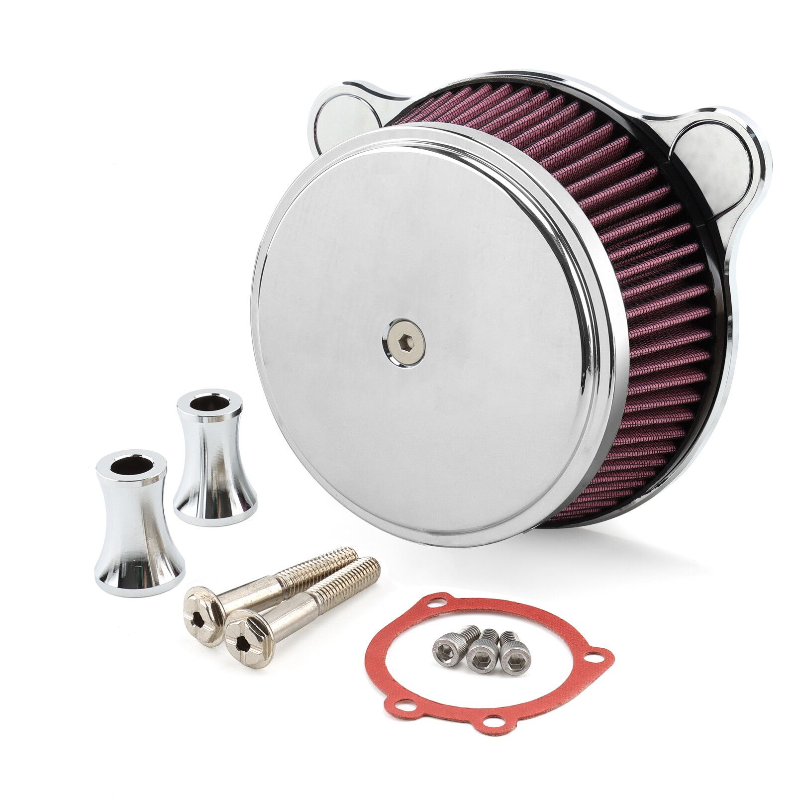 Air Cleaner Intake Filter Kit US For Harley Touring Road Glide Softail FXST Dyna