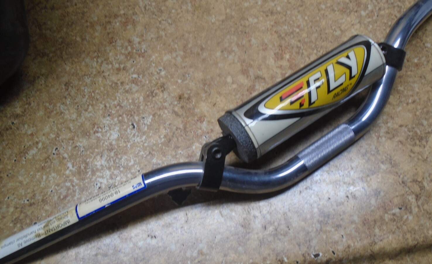 Fly Racing MX Dirt Bike Handlebar Cover Guard Padding Aluminum Micro Gunmetal