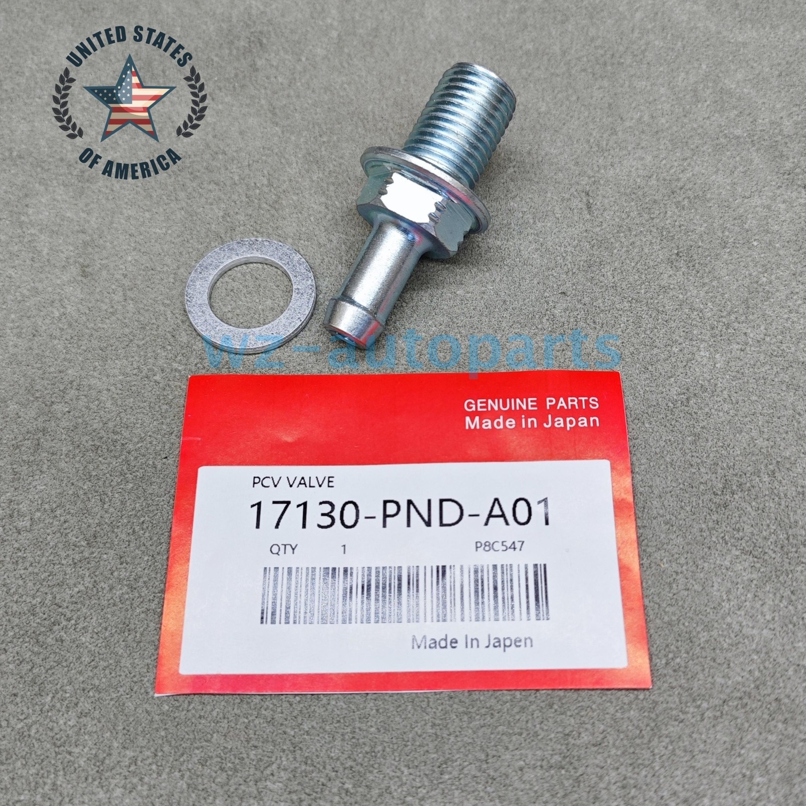 OEM!! 17130-PND-A01/ 94109-14000 Fits HONDA PCV VALVE WITH WASHER US