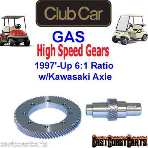 High Speed Gears 6:1 Ratio Club Car Gas 1997′-2014′ Golf Carts w/Kawasaki Axle