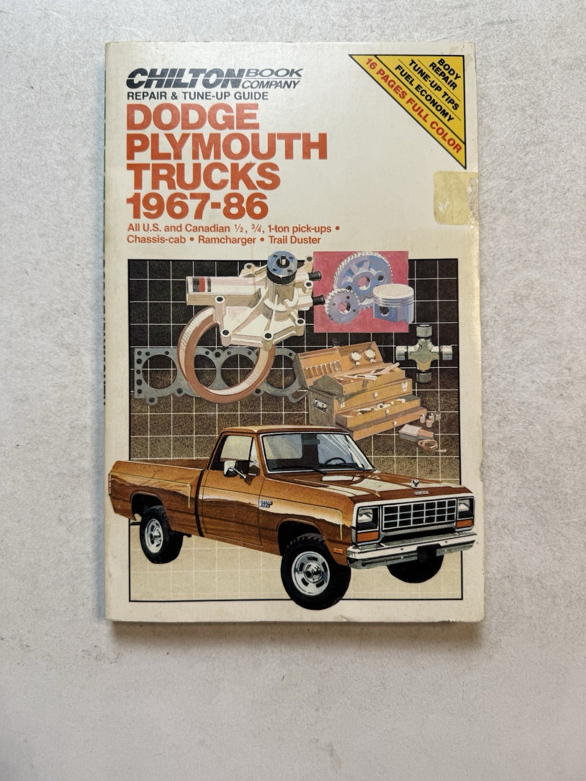 Dodge D150 Truck Pick-up 1967-1986 Shop Service Repair Manual 4X4 Engine Body AC