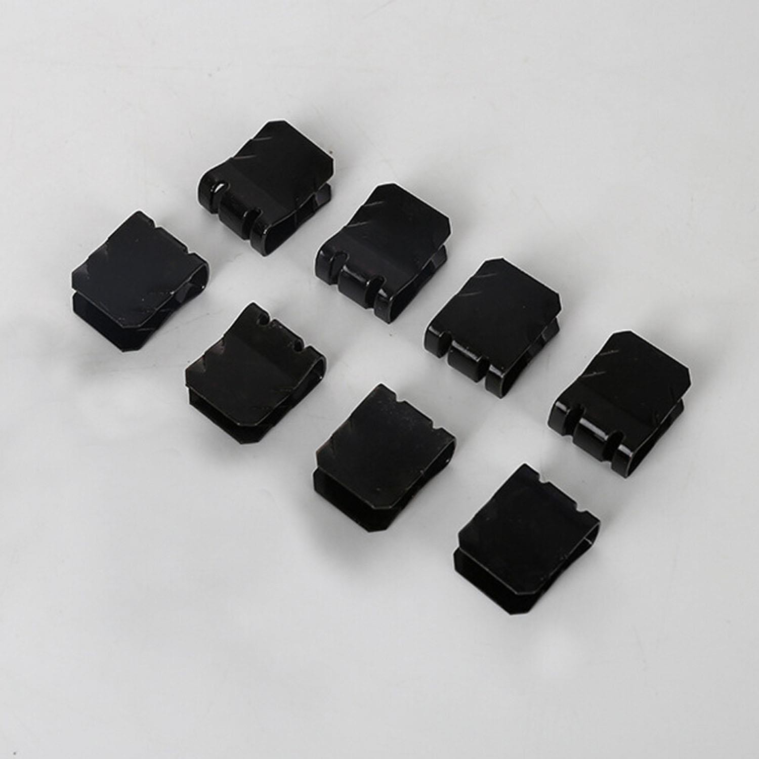 20pcs U Shaped Clips Car Mudguard Fixing Nuts Fender Buckle Car Fasteners Clips
