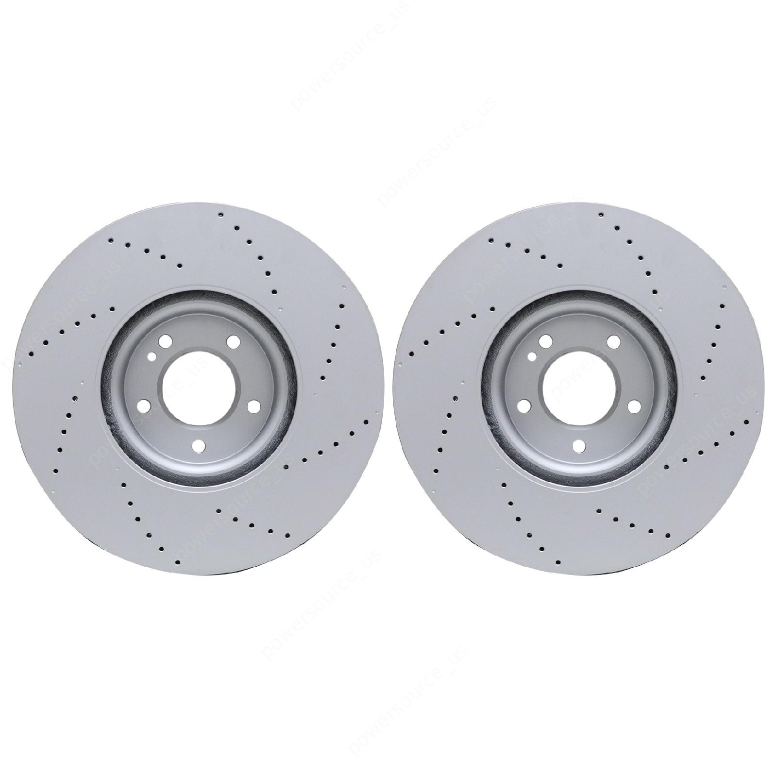 2Pcs Front Brake Discs Rotors 4634210500 Fit For Mercedes Benz G63 463 2019-23