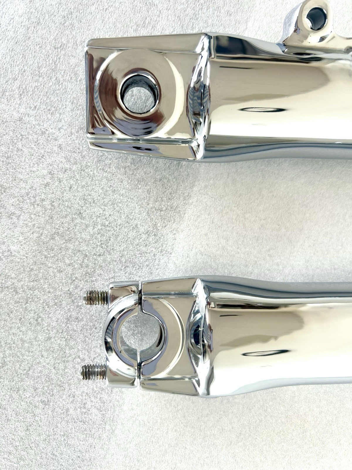 Harley FXST Fork Sliders legs SOFTAIL FXSTI 2000 -06 G593 CHROME Dyna Sale