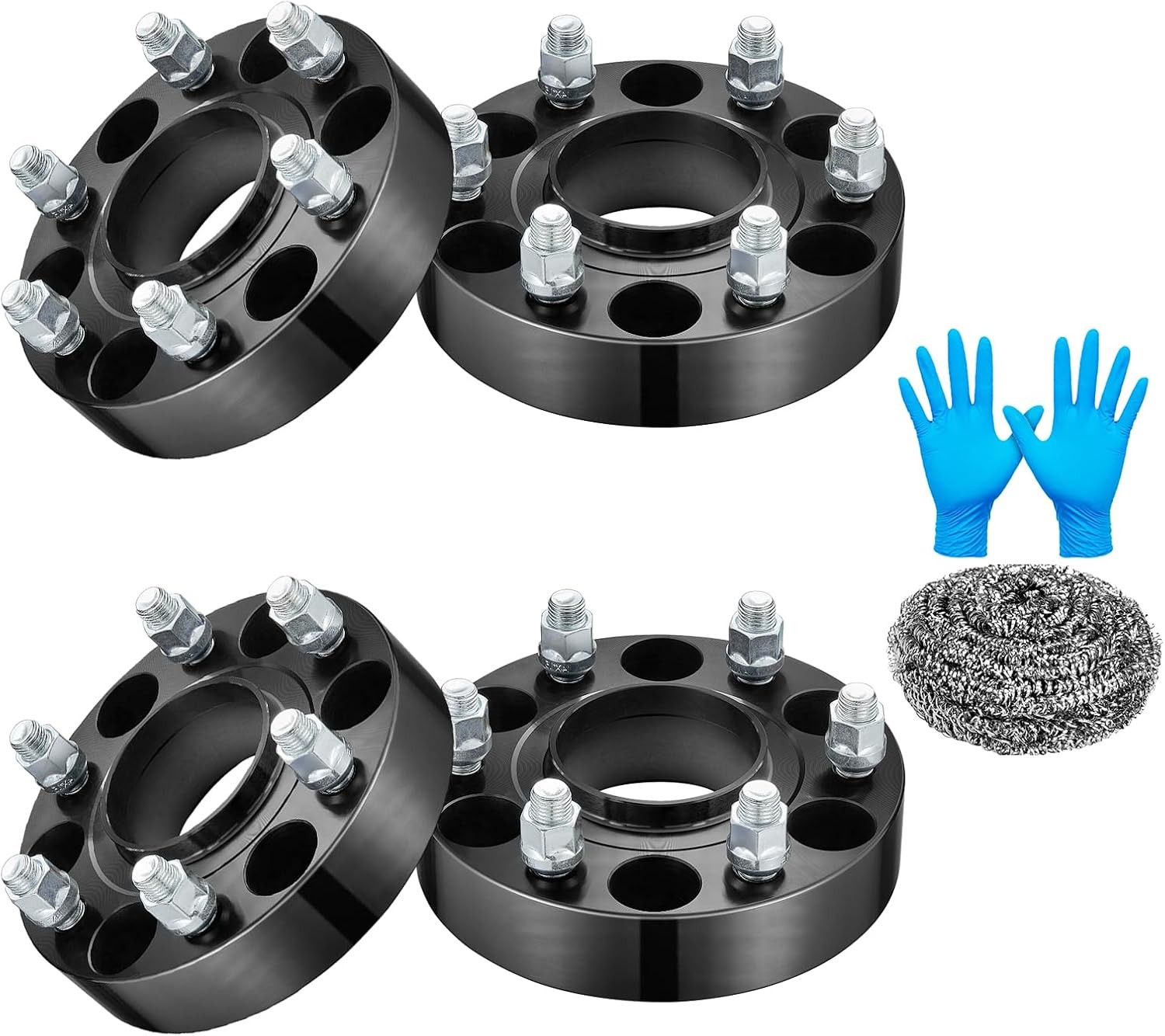 1.5in 6×5.5 6×139.7 HubCentric Wheel Spacers 77.8MM For Ram 1500 2019-2023 4PCS