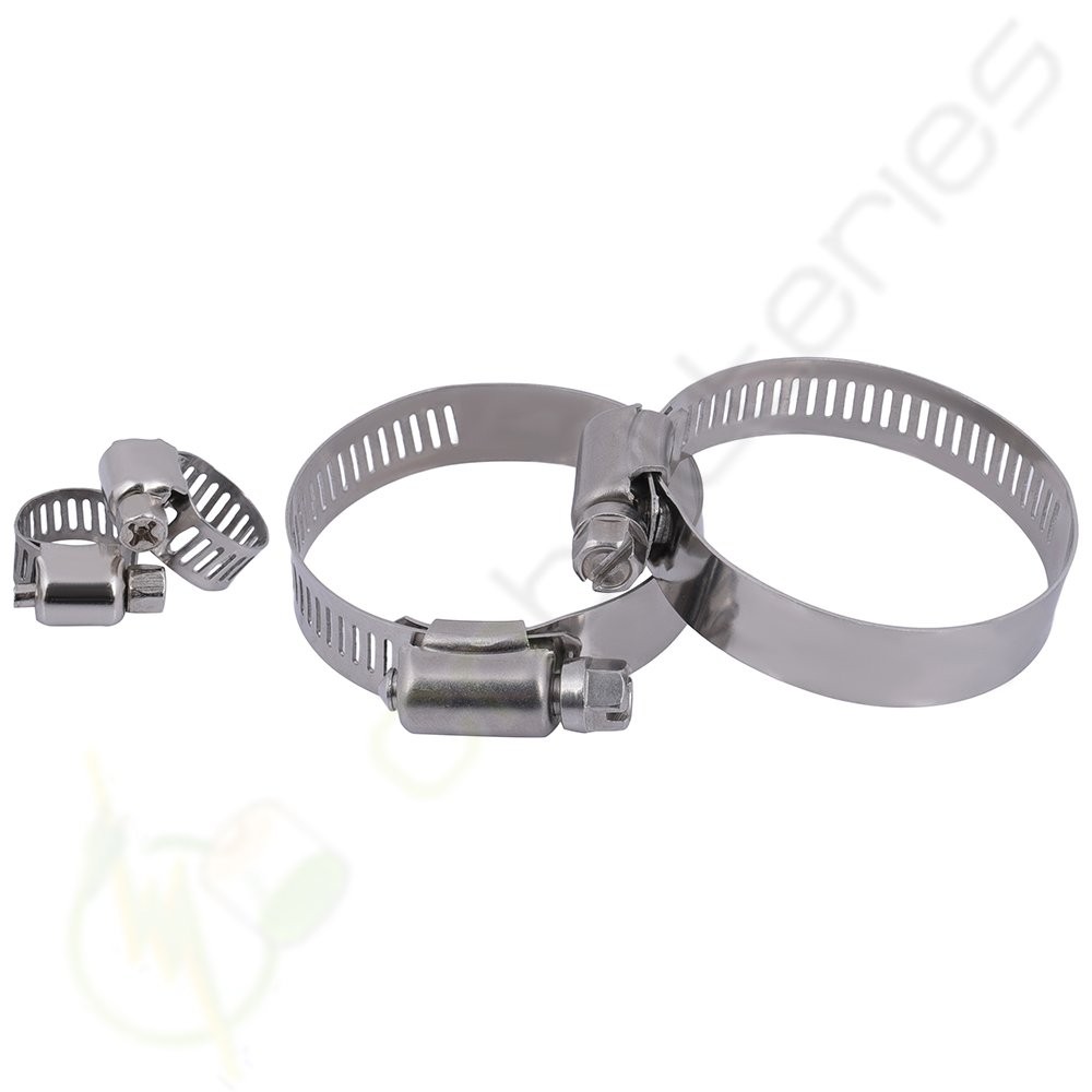 Radiator with 8-10mm 27-51mm Hose Oil Clamps Kits For 2003 Dodge Ram 3500 2479