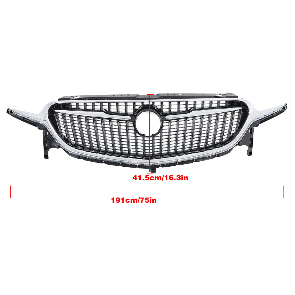 New Plastic Front Upper Grille Fit For Buick Enclave 2018-2021 84739632