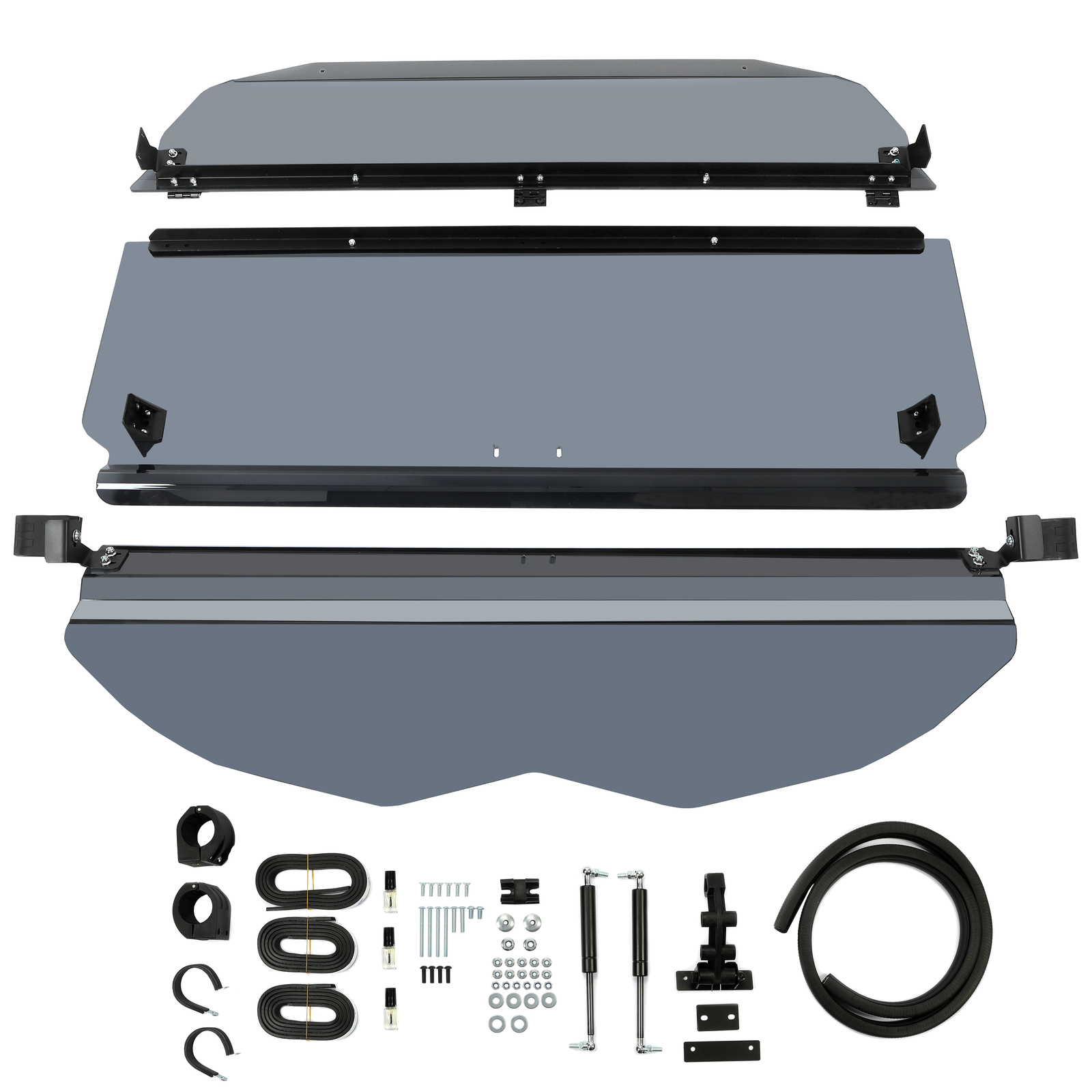 3-IN-1 Flip Smoked Windshield for Can-Am Maverick X3 (64″/ 72″)
