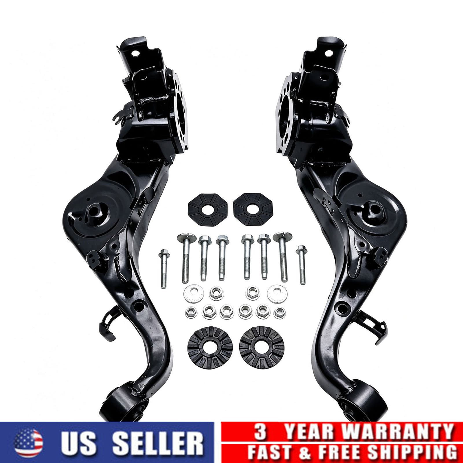 Rear Lower Suspension Control Trailing Arms W/Bolts For 2008-2020 Nissan Rogue