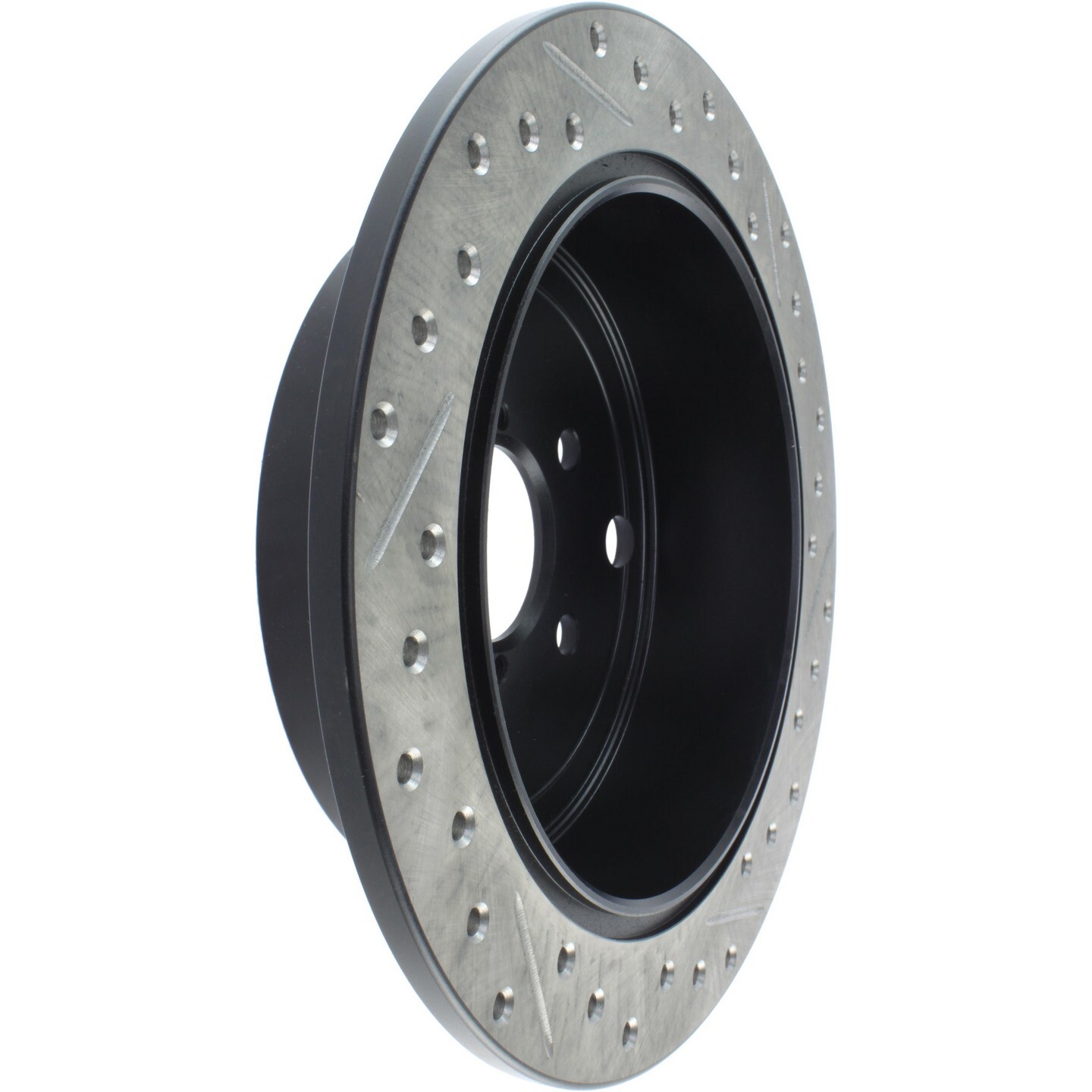 Rear PAIR Stoptech Disc Brake Rotor for 2008-2014 Subaru Impreza (46586)