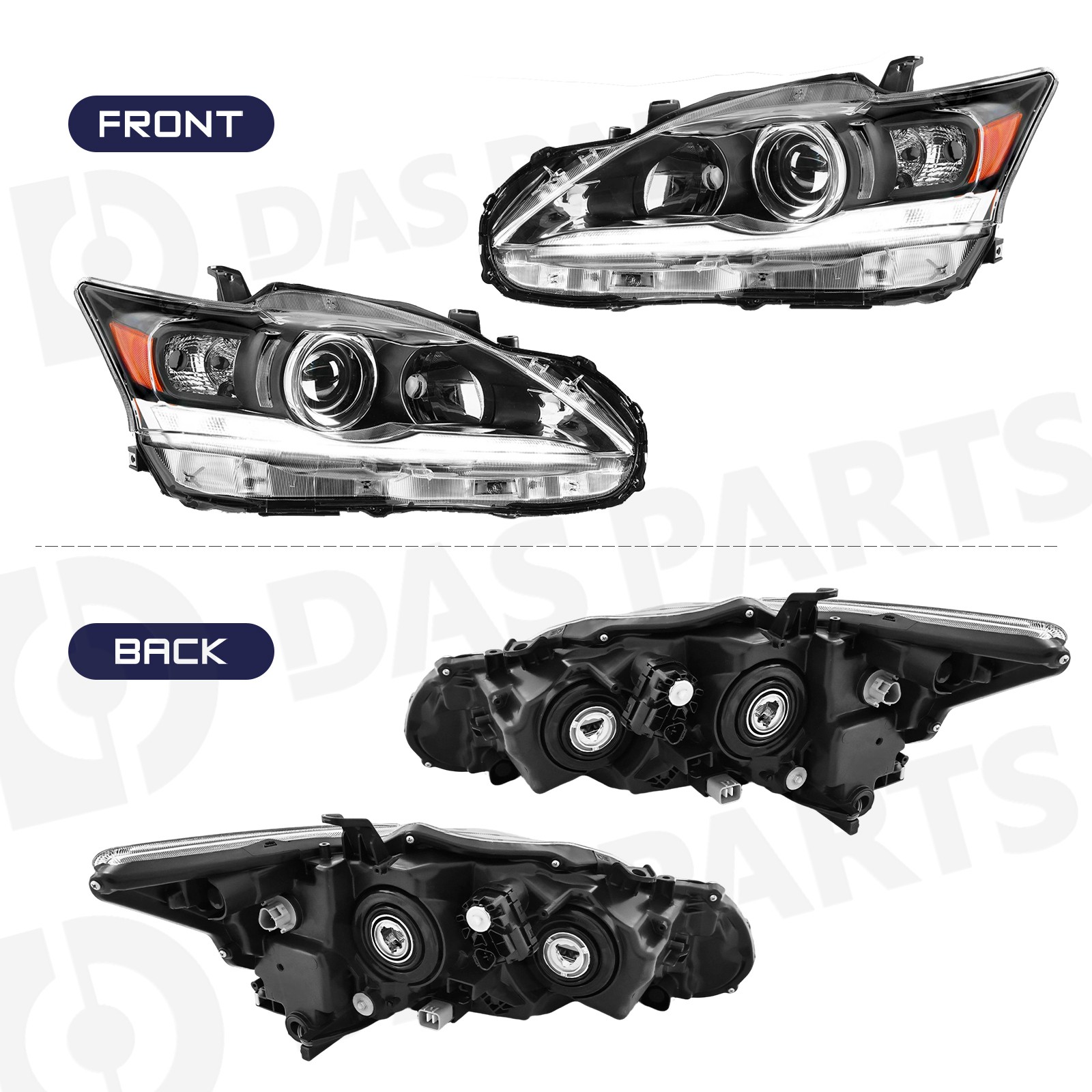 For 2011-2017 Lexus CT200H Headlight Headlamp OE Style w/o Bulbs Left Right Side