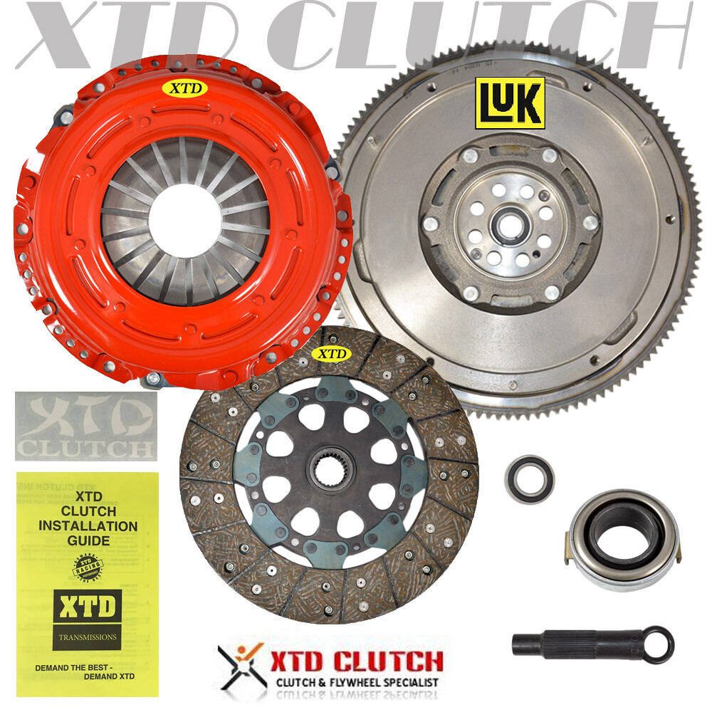 XTD STAGE 2 CLUTCH & LuK OEM FLYWHEEL KIT FITS 03-07 ACCORD 3.0L 04-06 TC 3.2L