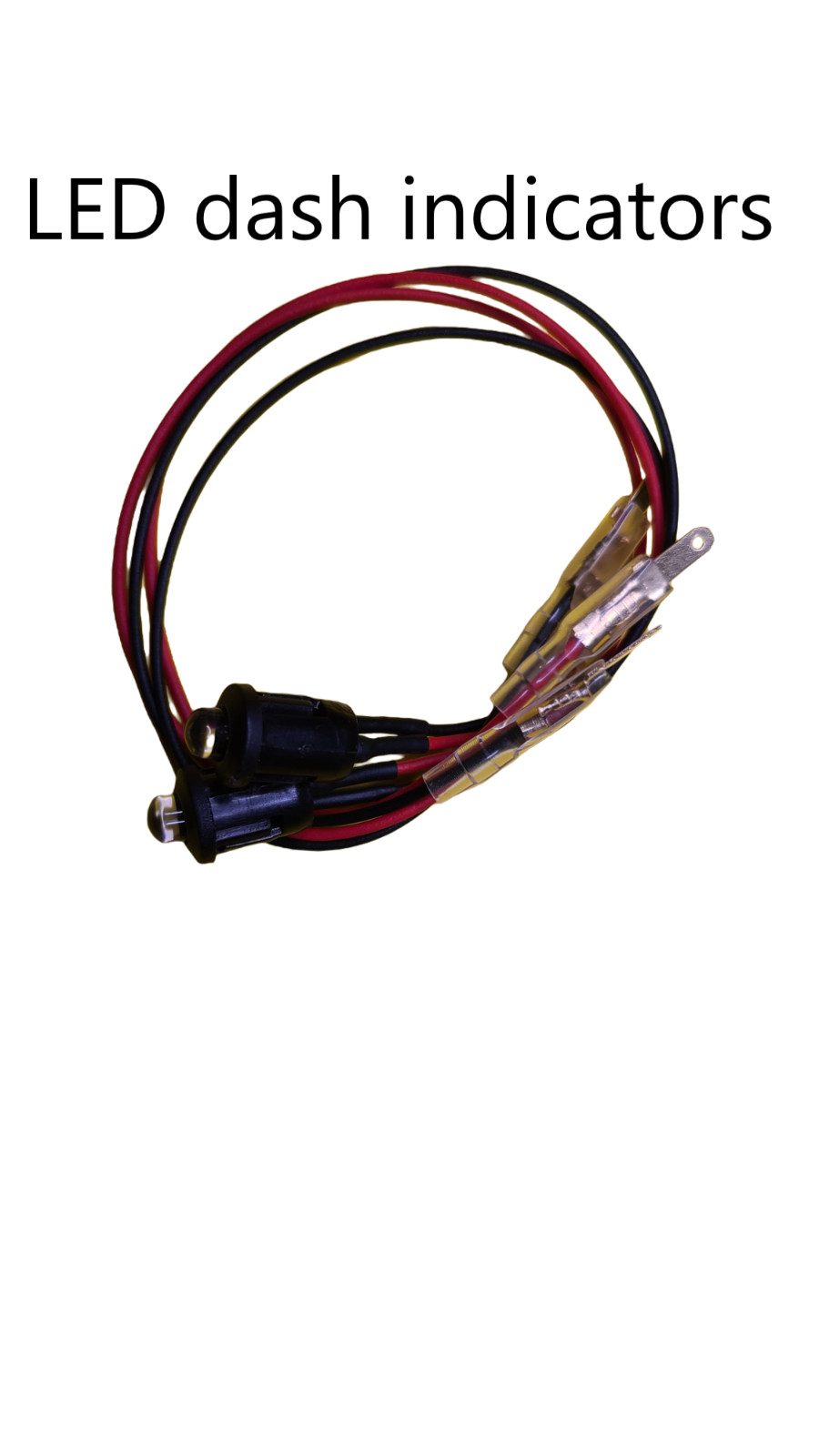 Dashboard indicator lights. 6mm green