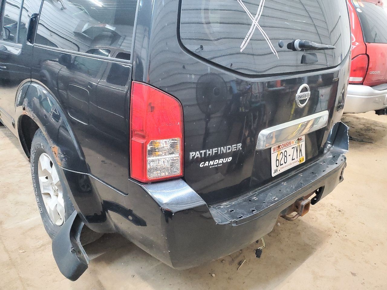 Driver Side View Mirror Power Black Textured Fits 05-21 FRONTIER 1822165 Exterio