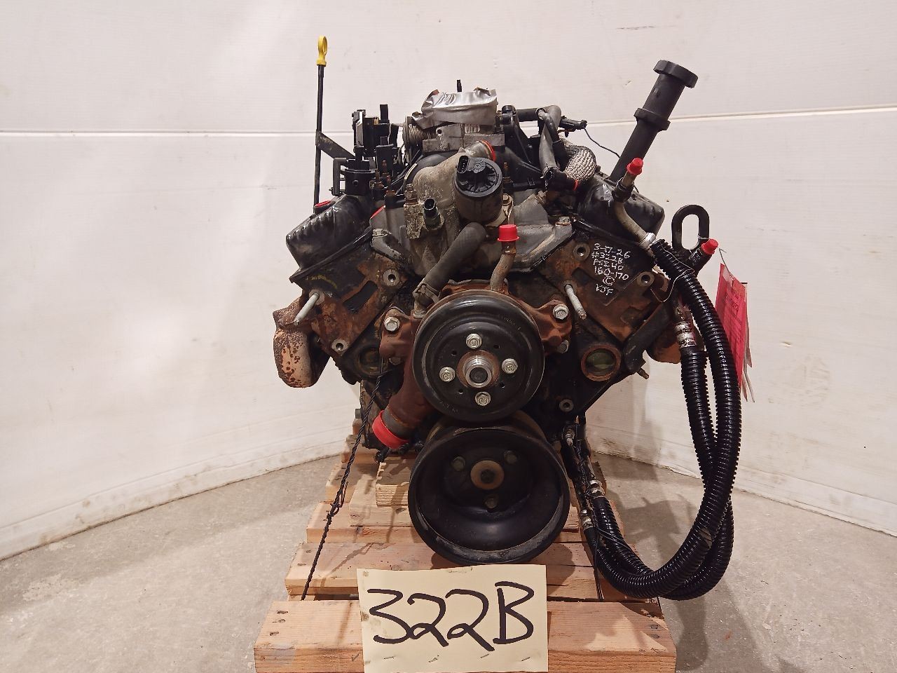 5.0L V8 Gas Engine from 1996 GMC 1500 Pickup VIN M [260,569 miles] 12791027