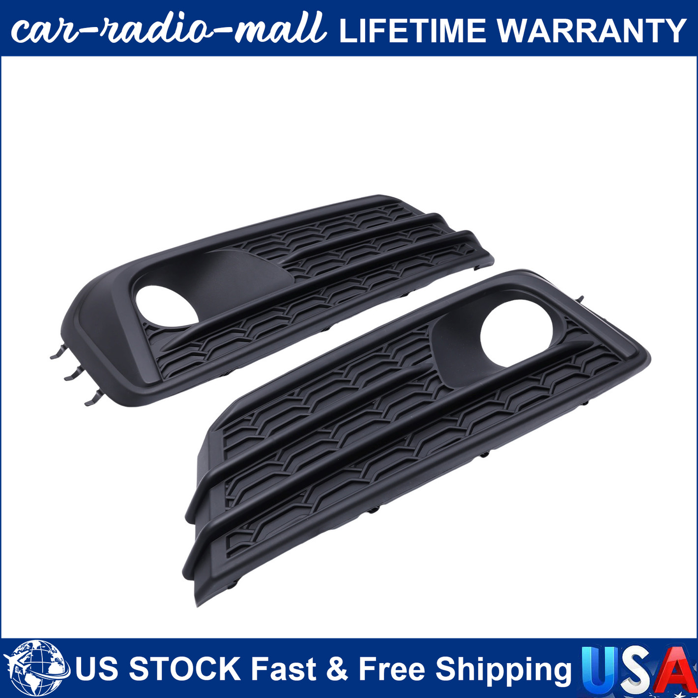 57737FL02A 57737FL03A Fog Light Cover Bezel For Subaru Impreza 2020 2021-2023