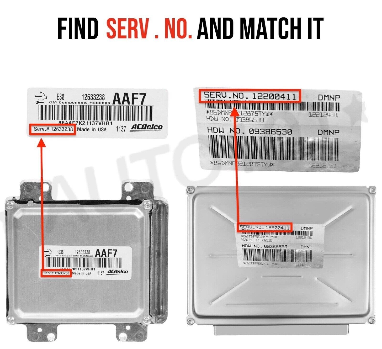 ✅ VIN Programmed E67 12607096 Engine Computer ECU ECM PCM GM