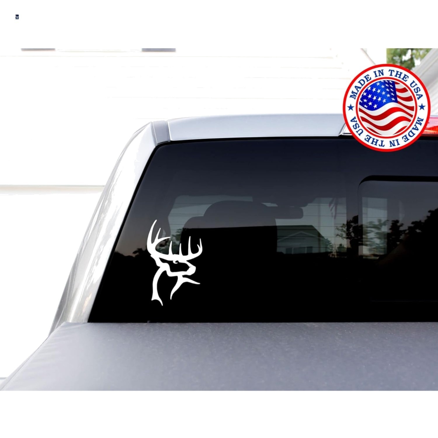 Buck Head Decal Vinyl Car Sticker Fishing Hunting | Cars Trucks Vans Walls La…