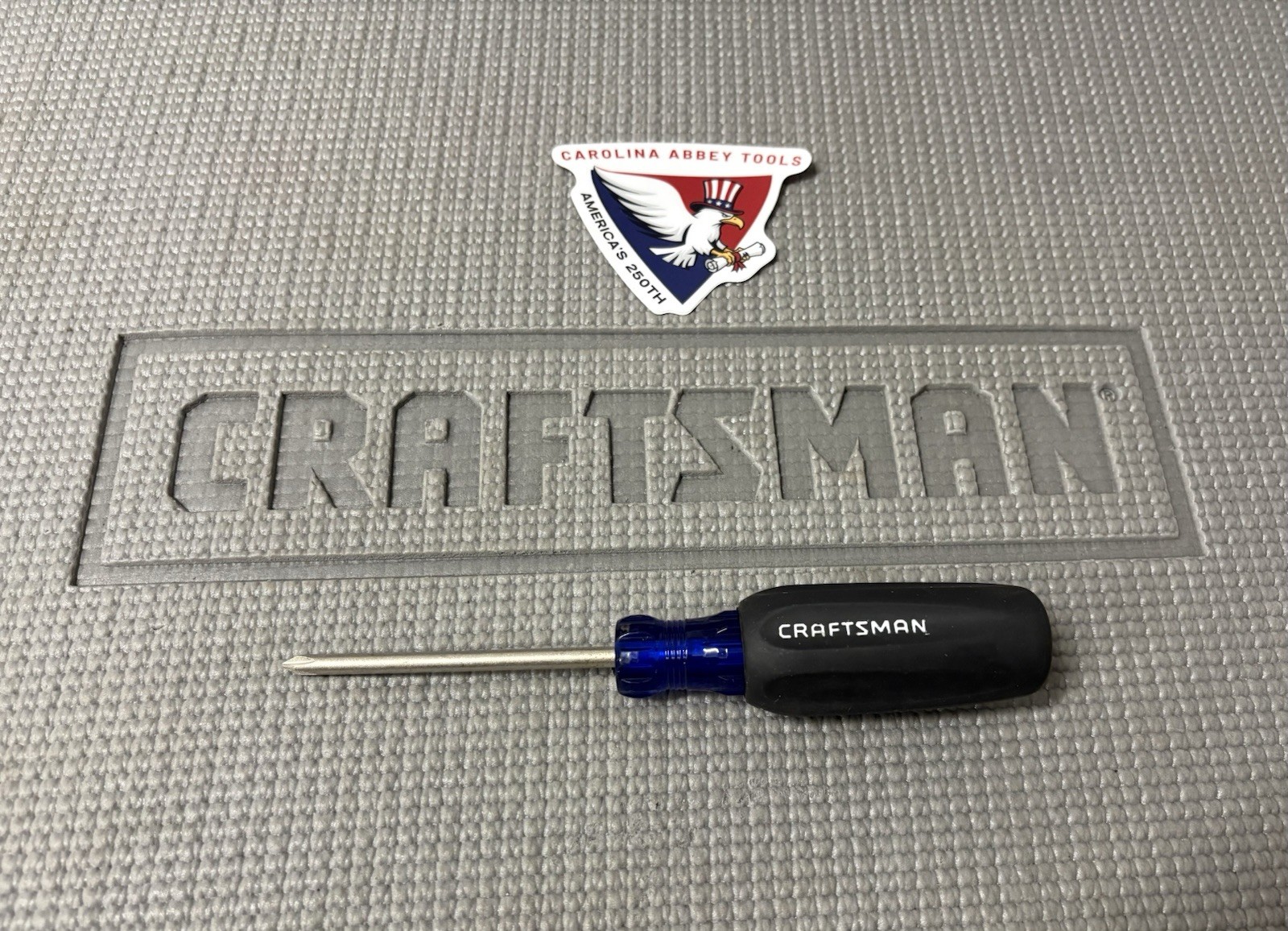 Sears Craftsman USA #1 Phillips Cushion Grip Screwdriver 12512 WF Comfort Grip