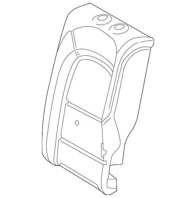 Genuine Mercedes-Benz Seat Back Pad 205-920-11-08